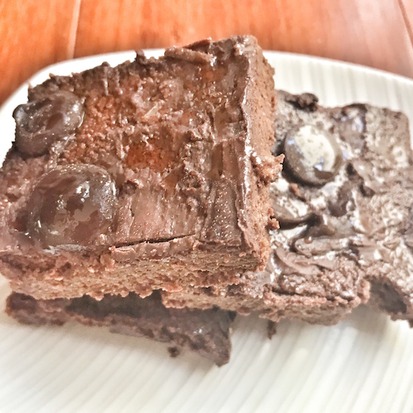 Chocolate and Sweet Potato Slice