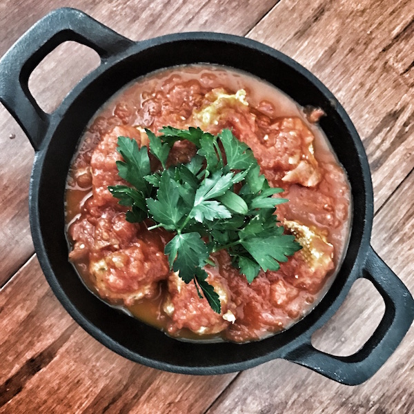 Homemade Meatballs with Tomato Sauce