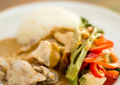 Satay Chicken and Vegetables (extra time dish)