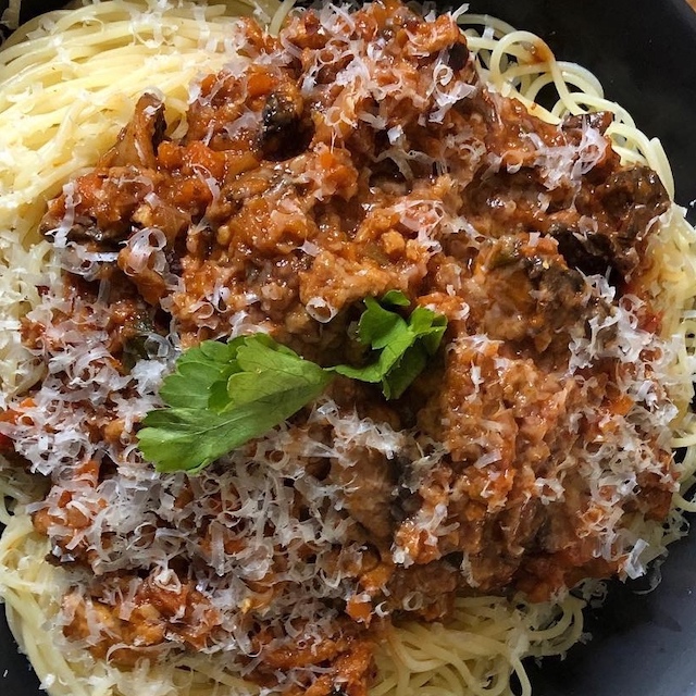 Vegetarian Bolognaise