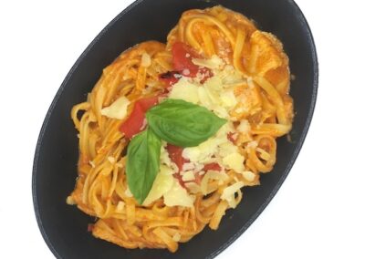 Chicken & Roasted Red Pepper Pasta