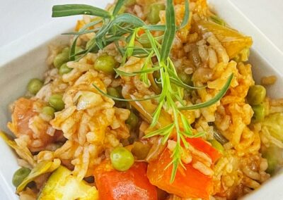 Vegetable Pilaf (extra time dish)